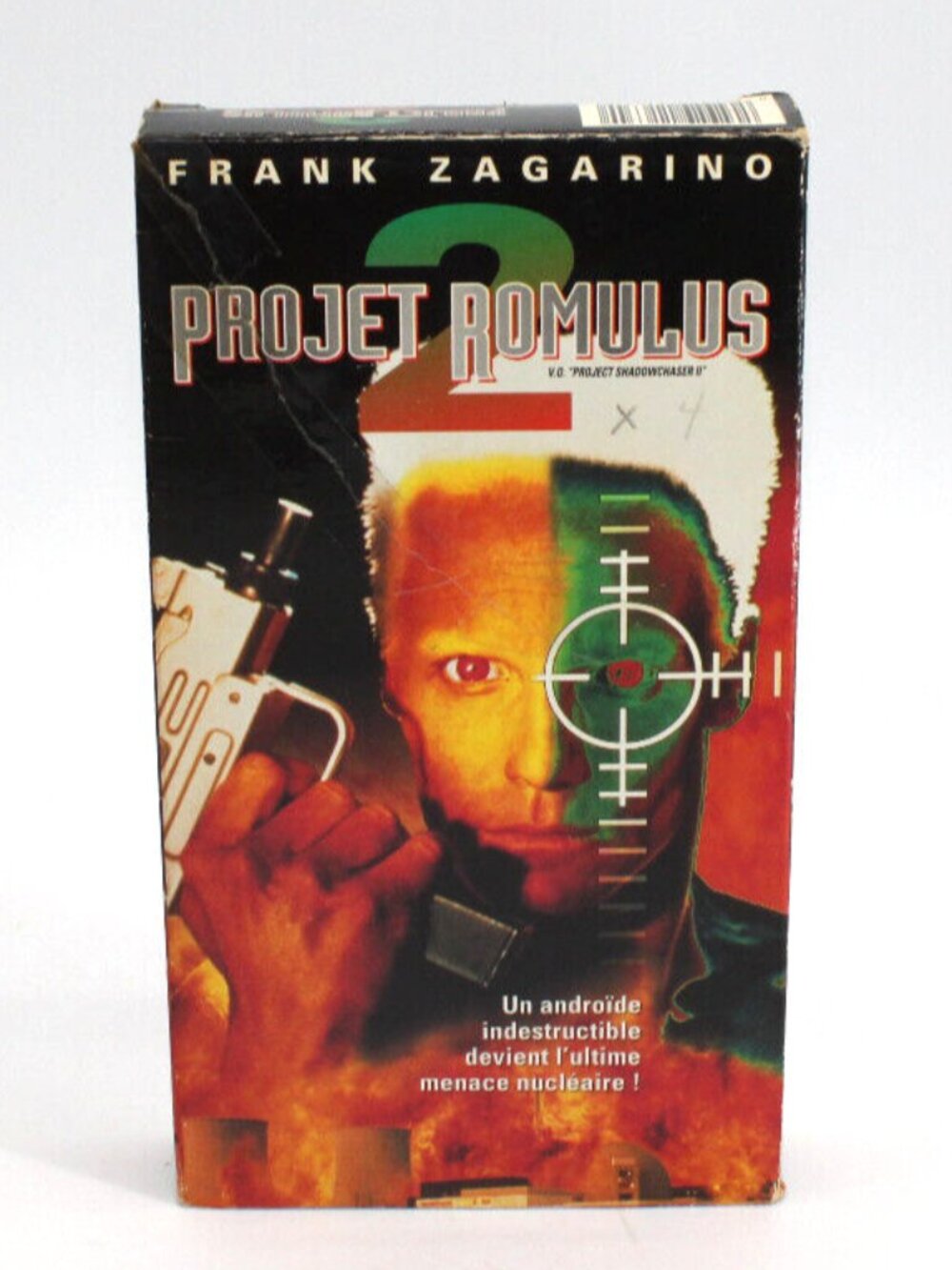 Projet Romulus 2/ Project Shadowchaser II (VHS)(French) READ Frank Zagarino